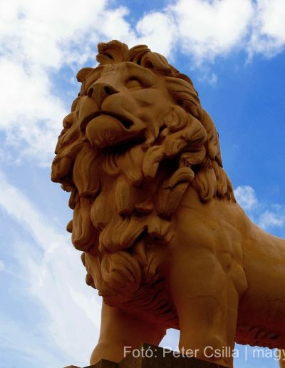 Anglia London oroszlán szobor