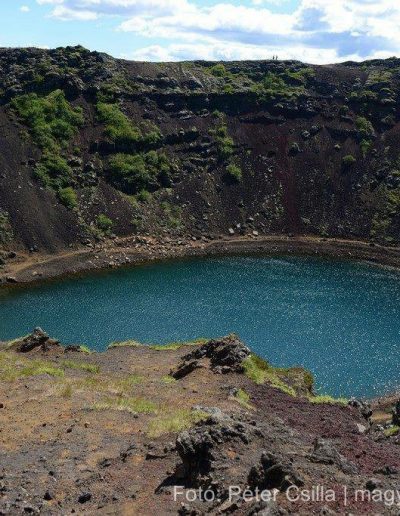 Izland Kerid kráter